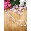 Natural White Freshwater Pearl Necklace